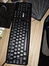 吉选（GESOBYTE）K830P 键盘 有线键盘 办公键盘 104键 防泼水 PS2圆口 台式电脑专用键盘 黑色 实拍图