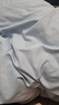 艾薇被套双人水洗棉被套温馨居家被罩单件220*240cm 月光雾蓝 实拍图