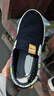 夏季老北京布鞋男士2025新款运动休闲帆布鞋男款千层底渔夫一脚蹬 AR3331黑色 42 实拍图