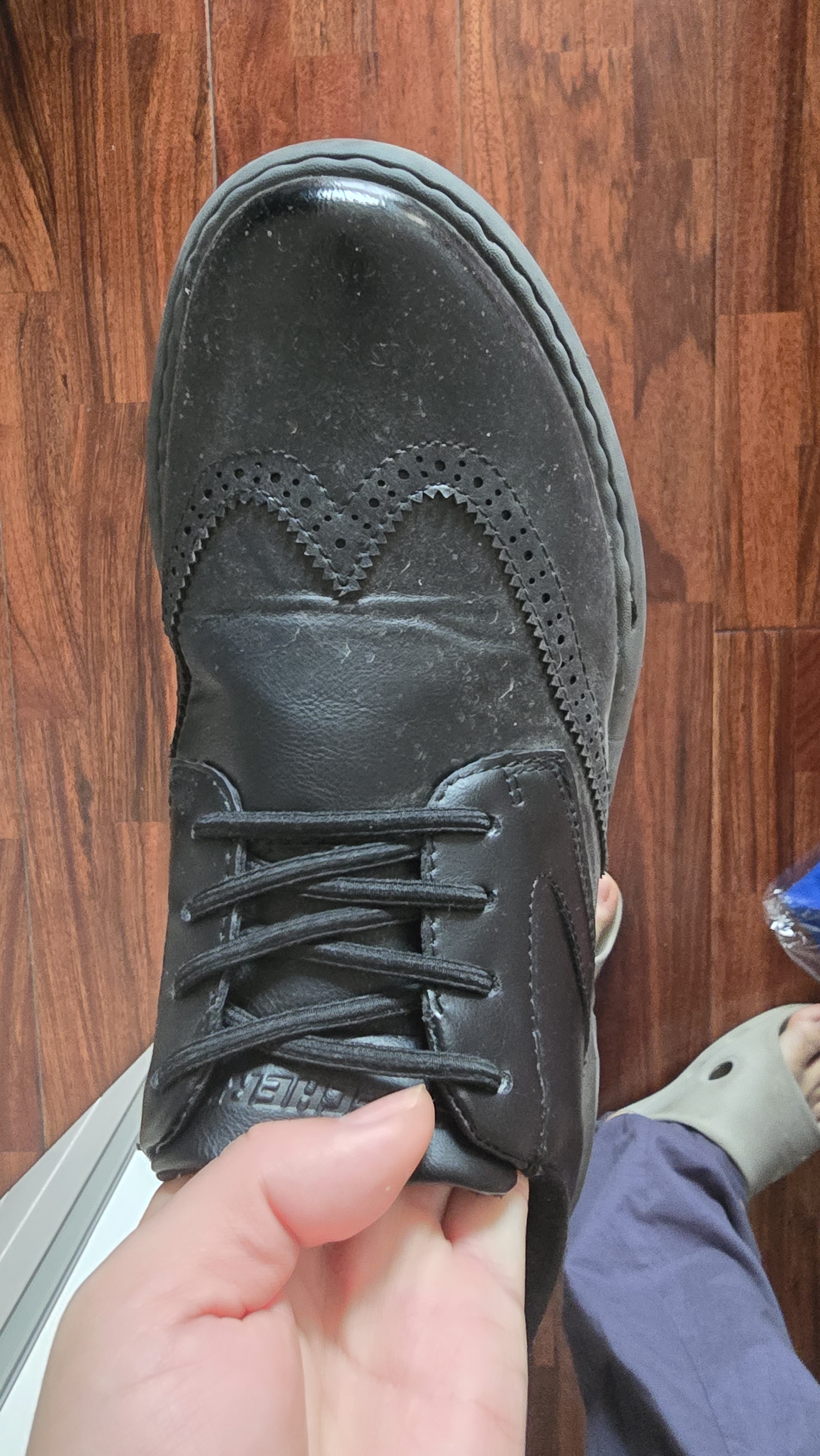 斯凯奇（Skechers）闪穿男鞋2026夏季夏季通勤商务鞋软底百搭休闲板鞋 实拍图