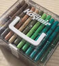 卡西米尔直液式丙烯马克笔软头小学生专用可叠色不透色水彩笔美术颜料笔画笔节日礼物生日礼物84色水彩笔 实拍图