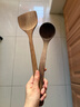 京东京造 汤勺 勺子木勺进口鸡翅木厨房【无漆无蜡】加长加厚 实拍图
