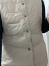 MUJI女式 轻量羽绒便携式 背心 女士羽绒服  浅米色5A M 实拍图