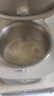 美的（Midea）电饭煲 3L家用电饭锅 316L不锈钢内胆无涂层煮饭锅 2-3人多功能0涂层煲汤煮粥锅米饭锅MB-RE387S 实拍图