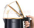 美的（Midea）烧水壶电热水壶双层防烫全钢食品级304一体无缝内胆电热水壶家用1.7L大容量SH17X2-301 实拍图