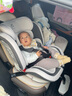 法雷曼儿童安全座椅汽车用0-12岁360度旋转婴儿宝宝车载坐躺i-Size认证 魔力灰pro【钢骨架+支撑腿】 实拍图