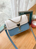 爱情海牛皮包包女包斜挎包品牌单肩包小方包生日元旦礼物送女生女友 实拍图