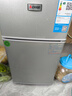 志高（CHIGO）小冰箱迷你小型家用冷藏冷冻两用宿舍出租房用双门办公室电冰箱节能省电 【店长推荐】48L银色【三天约一度电】 实拍图