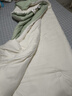 猫人A类大豆纤维被子冬季棉被加厚冬天被芯单双人宿舍四季被褥春秋被 猫人米绿【A类母婴级】 【秋冬被】150x200cm约重5斤 实拍图