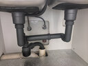 四季沐歌（MICOE）厨房洗菜盆下水管配件水槽水池下水器双槽洗碗池管道套装 实拍图
