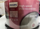 飞利浦（PHILIPS）DVD-R空白光盘 刻录盘 碟片 数据存储文件备份影音刻录  16速4.7G 桶装50片 实拍图