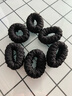 发圈高弹力耐用发绳高马尾固定头绳皮套发饰加厚加宽扎头发橡皮筋 高马尾发绳-黑色-6根-1包 实拍图