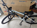 喜德盛山地自行车黑客380避震前叉21速禧玛诺变速X6铝合金车架通勤代步 白/黑色（26款） 15.5寸（建议身高150-165cm） 实拍图