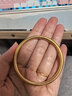 XUPING旭平首饰合金传承手镯经典女生仿金色饰品送新年礼物T001161555 传承手镯 54MM 实拍图