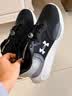 安德玛（Under Armour）儿童减震防滑体考男大童跑步鞋透气束带鞋 实拍图