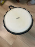 莫森（MOSEN）10英寸彩绘非洲鼓 纯羊皮印尼实木桃花芯进阶手鼓免调音 颜色随机 实拍图