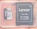 雷克沙（Lexar）128GB TF（MicroSD）存储卡 V30 4K 读205MB/s 无人机运动相机游戏机内存卡（SILVER PLUS） 实拍图