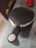 米小舒自动搅拌杯充电咖啡杯电动搅拌杯子懒人磁力旋转杯豆奶粉生日礼物 黑色400ML【316不锈钢】 实拍图