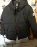 京东京造羽绒服男鸭绒加厚防寒工装面包服短款冬季外套衣服 黑色 3XL 实拍图