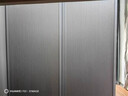 厨事优（CHUSHIYOU）开放式推拉门衣柜卧室家用钢制金属落地简易出租屋防尘移门收纳柜 实拍图