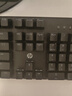 惠普（HP）K10G-104键黑色混光青轴机械键盘有线游戏键盘电竞网吧吃鸡键盘金属面板全键无冲热插拔 实拍图