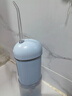 拜尔V3 电动冲牙器 伸缩便携式正畸洗牙声波去除超水牙线牙套清洁牙神器送朋友 礼盒 快乐蓝 实拍图