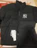 NEW ERA纽亦华MLB冬季运动潮流黑色羽绒服男女情侣NY立领保暖鸭绒 14387859-黑色 纽约洋基队 XL 偏大一码 实拍图