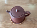 百年利永宜兴紫砂壶纯全手工原矿紫泥泡茶壶功夫茶具竹节汉铎一壶两杯套装 竹节汉铎 240ml 原矿紫泥 实拍图