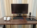乐歌黑武士PRO双电机实木电竞电动升降电脑桌1.4m橡胶木 实拍图