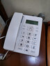 中诺电话机家用固定电话座机免提通话双键拨号来电显示商务办公室家庭酒店老人前台W099白色 实拍图
