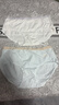 芬腾可安（FENTENGCARE）女士内裤100%全纯棉裆7A抗菌无痕透气新款中腰女生短裤头裤衩YR 实拍图
