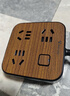 公牛插座木纹插排多功能创意桌面插线板接线插板带线家用USB拖线板带PD快充多用排插 6插 总控开关(3个5插+3个2插)R3330 3米 实拍图