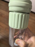 九阳（Joyoung）榨汁杯 家用小型便携榨汁机 水果果蔬果汁机 辅食机搅拌杯电动多功能自动清洗LJ325绿 政府补贴 实拍图