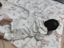 2件婴儿连体衣纯棉新生儿宝宝哈衣外出爬服春秋无骨打底内衣睡衣 两件装-(树熊兔+丛林狐) 59cm 实拍图