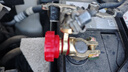齐鲁安然 汽车电瓶开关 负极L型卡子 防漏电断电器桩头 镀铜17mm孔距红色 实拍图