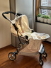 酷贝乐（coballe）婴儿车0-3岁用折叠可坐可躺减震遛娃神器轻便溜娃新生儿宝宝推车 极光白(轻巧便携+全罩遮阳) 实拍图