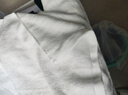 三利7A抗菌浴巾纯棉100%加大加厚不易掉毛吸水男士女生成人裹巾白色 实拍图
