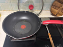 特福（Tefal）炒锅有钛不粘锅家用炒菜锅少油烟锅32cm炒锅佳温红心磁炉通用炒锅 实拍图