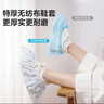 美丽雅一次性鞋套儿童无纺布加厚室内套脚学生成人防尘脚套100只 实拍图