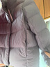 优衣库女装羽绒茄克/柔软面料外套夹克479212 71 浅蓝紫色 S 实拍图