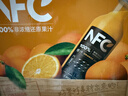 农夫山泉100%纯果汁NFC橙汁900ml*4瓶整箱装鲜果冷压榨饮料过年年货礼盒 实拍图