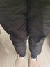 浪莎羽绒裤女外穿冬季加绒白鸭绒裤女士束脚防风棉裤加厚保暖裤黑色 实拍图