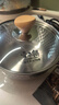神田日本雪平锅不锈钢小奶锅热奶锅煮面泡面锅宝宝婴儿辅食锅进口汤锅 雪平锅（含玻璃盖） 18cm 实拍图