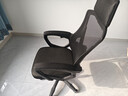 锦汐 电脑椅家用办公椅子靠背人体工学椅学习转椅老板座椅游戏电竞椅 【后躺+乳胶+4级气杆】黑框黑网 实拍图