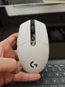 罗技（G）G304 LIGHTSPEED无线鼠标 游戏鼠标 轻质便携 绝地求生FPS鼠标英雄联盟LOL吃鸡 生日礼物 白色 实拍图