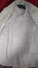 南极人衬衫男纯色长袖商务衬衫男士棉质舒适衬衣外套修身白衬衫男2XL 实拍图