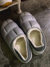 她享棉拖鞋男女居家用室内EVA防水包跟保暖棉鞋 TQ978 实拍图