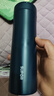 苏泊尔（SUPOR）保温杯男女款水杯316L不锈钢泡茶杯大容量商务便携车载杯子送礼物 500ML-绅士蓝 实拍图