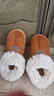 男女同款冬季2026年新款厚底雪地靴加绒加厚保暖棉鞋百搭外穿棉拖 6609棉鞋-黄色 38 -39适合37-38 实拍图