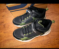 Skechers斯凯奇儿童秋冬休闲男女童二棉鞋轻质加绒保暖靴405222L/302583L 男童/黑色/绿色/BKGR 32 实拍图